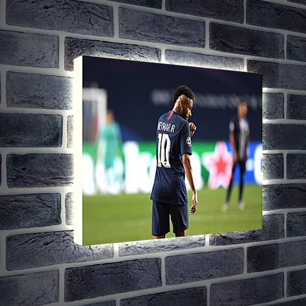 Лайтбокс световая панель - Неймар. Neymar