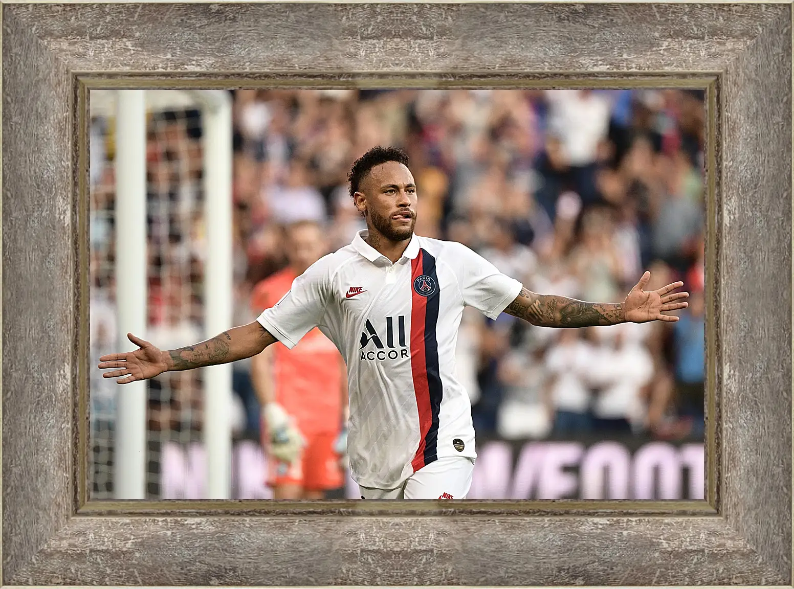 Картина в раме - Неймар. Neymar