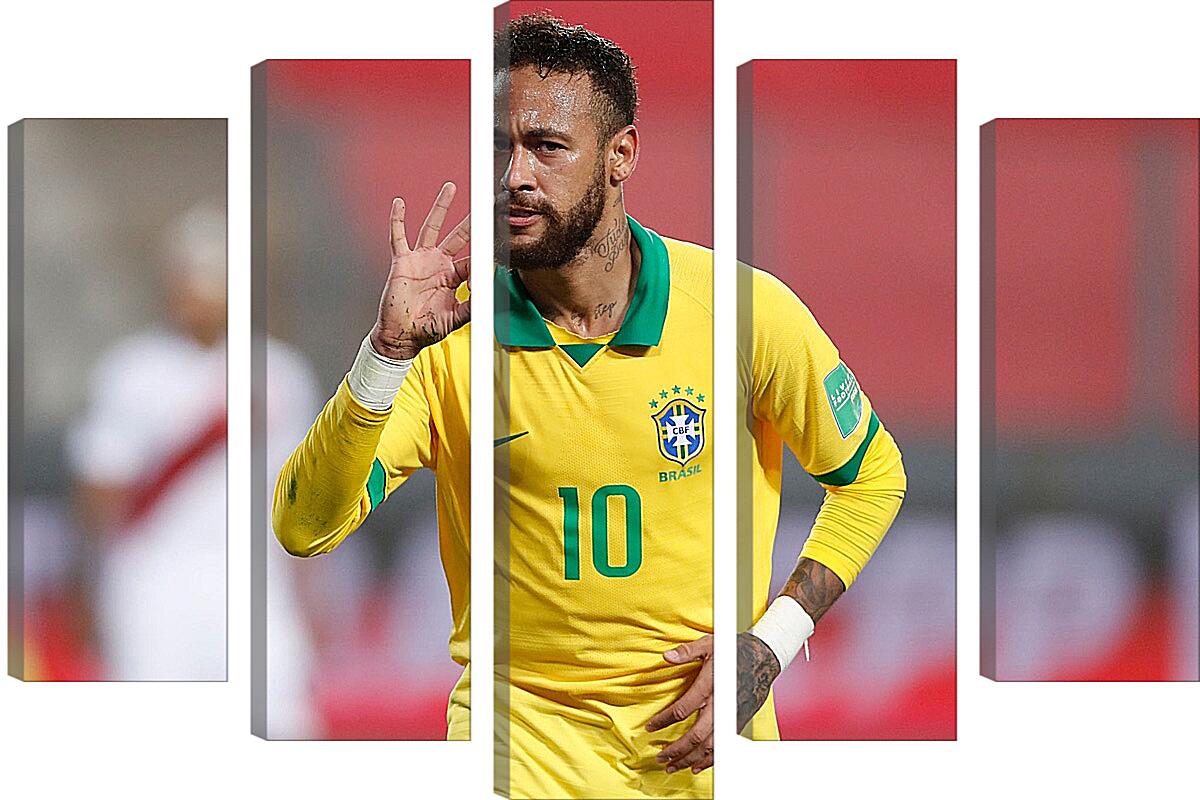 Модульная картина - Неймар. Neymar