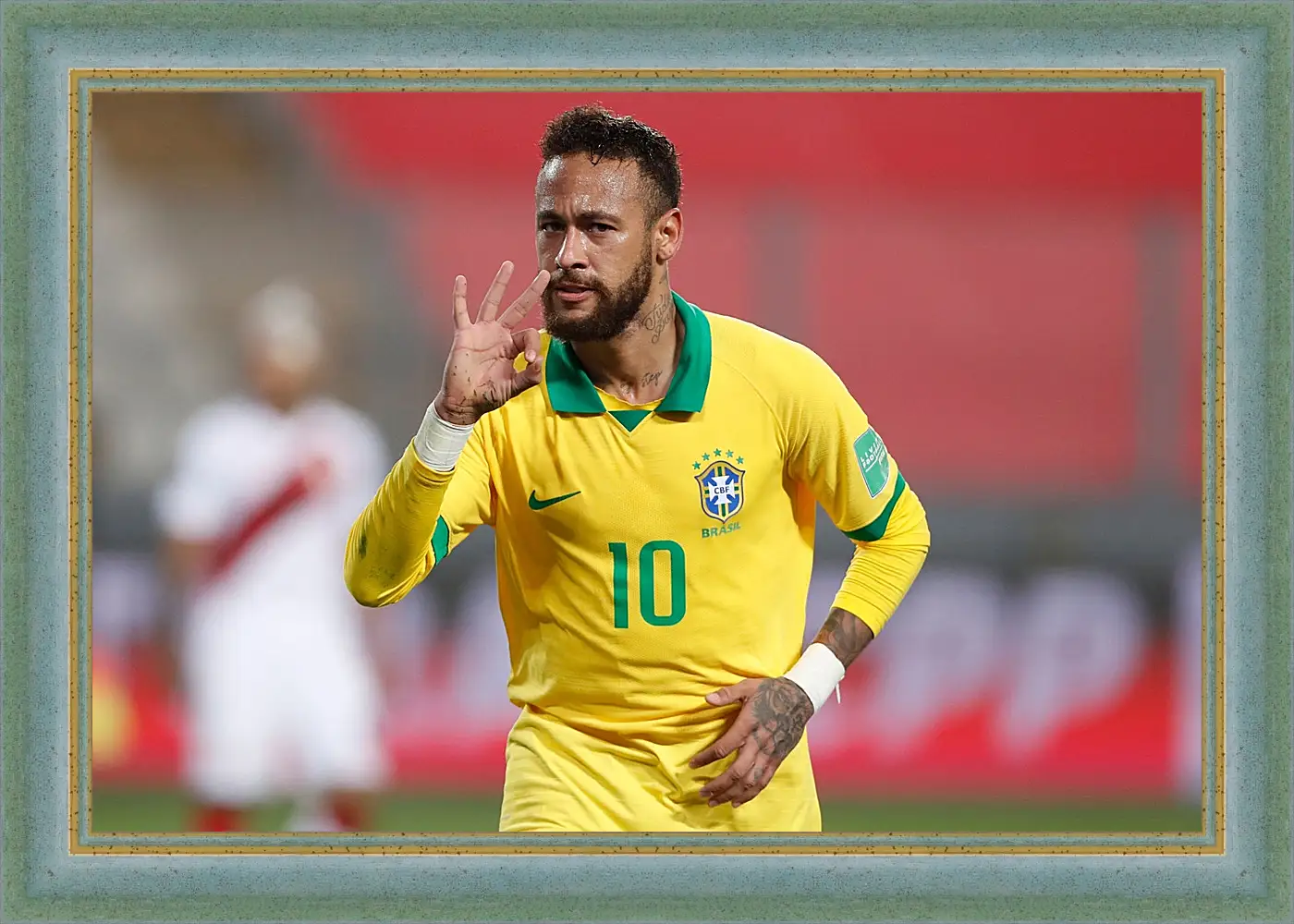 Картина в раме - Неймар. Neymar