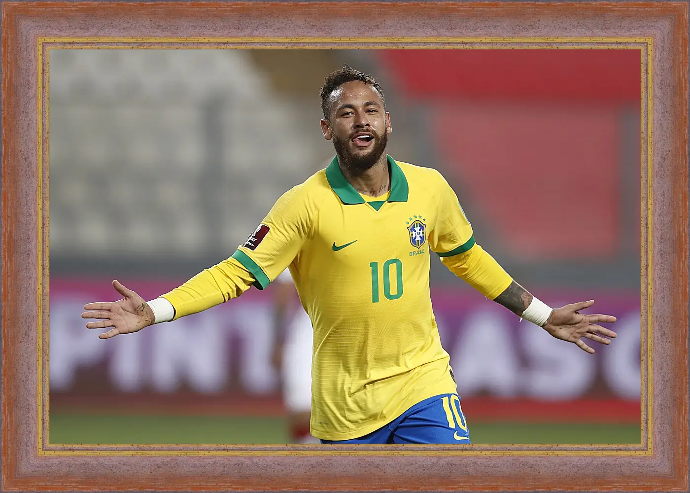 Картина в раме - Неймар. Neymar