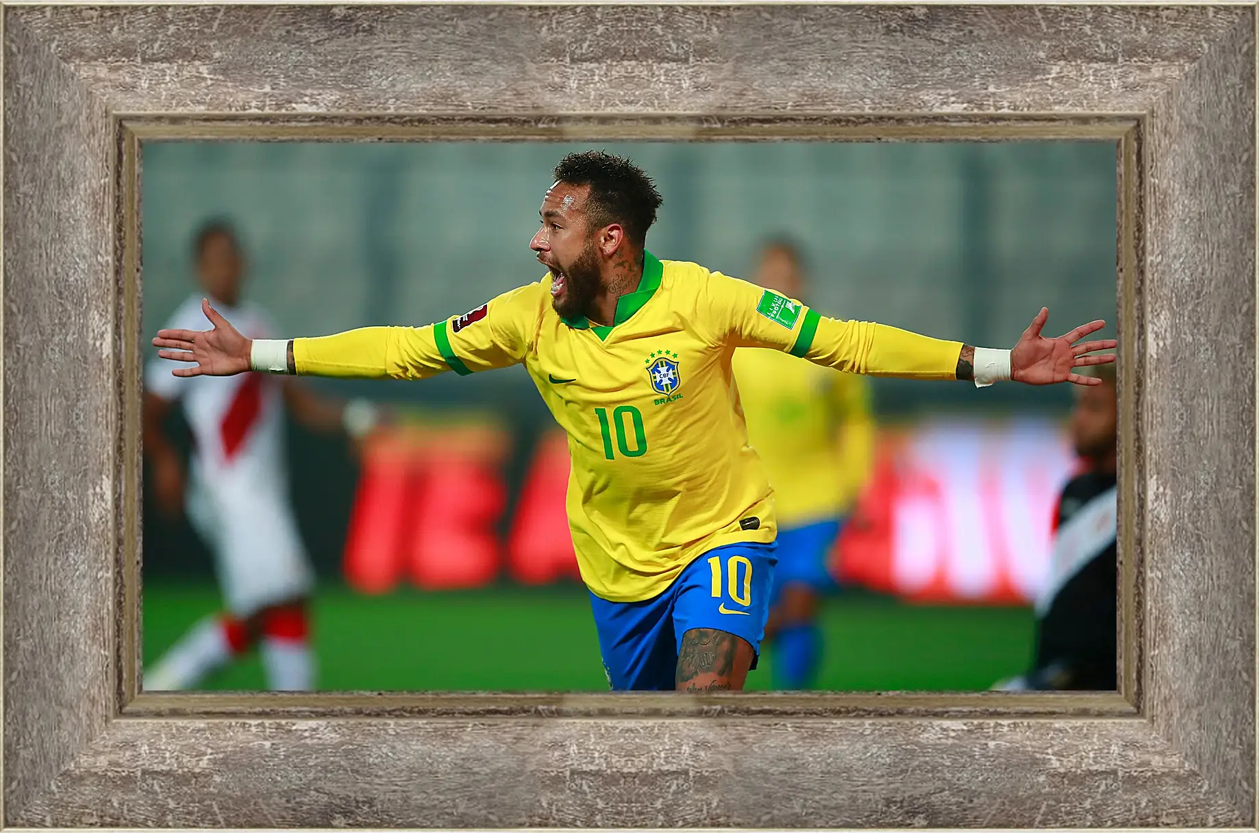 Картина в раме - Неймар. Neymar