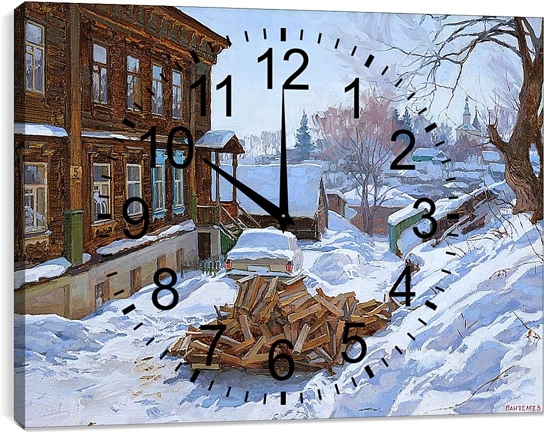 Часы картина - Провинция