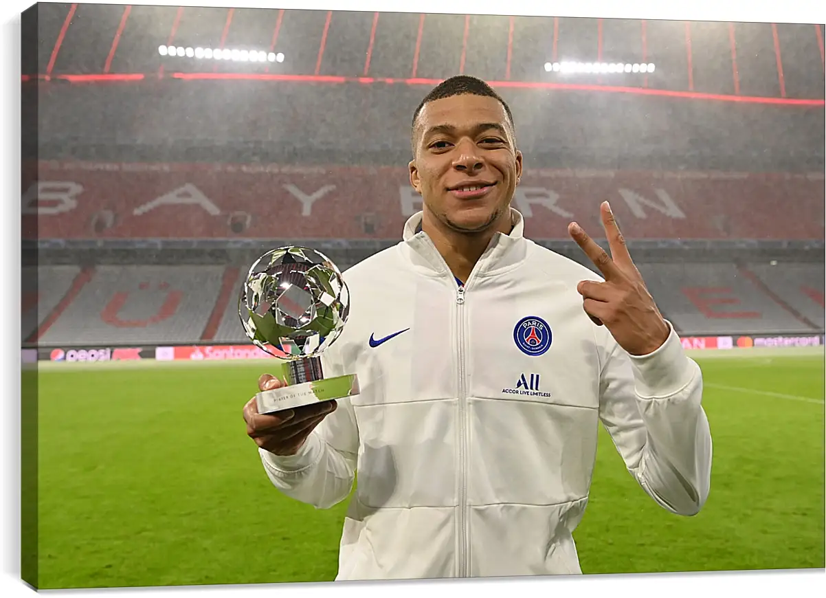 Постер и плакат - Килиан Мбаппе. Kylian Mbappé