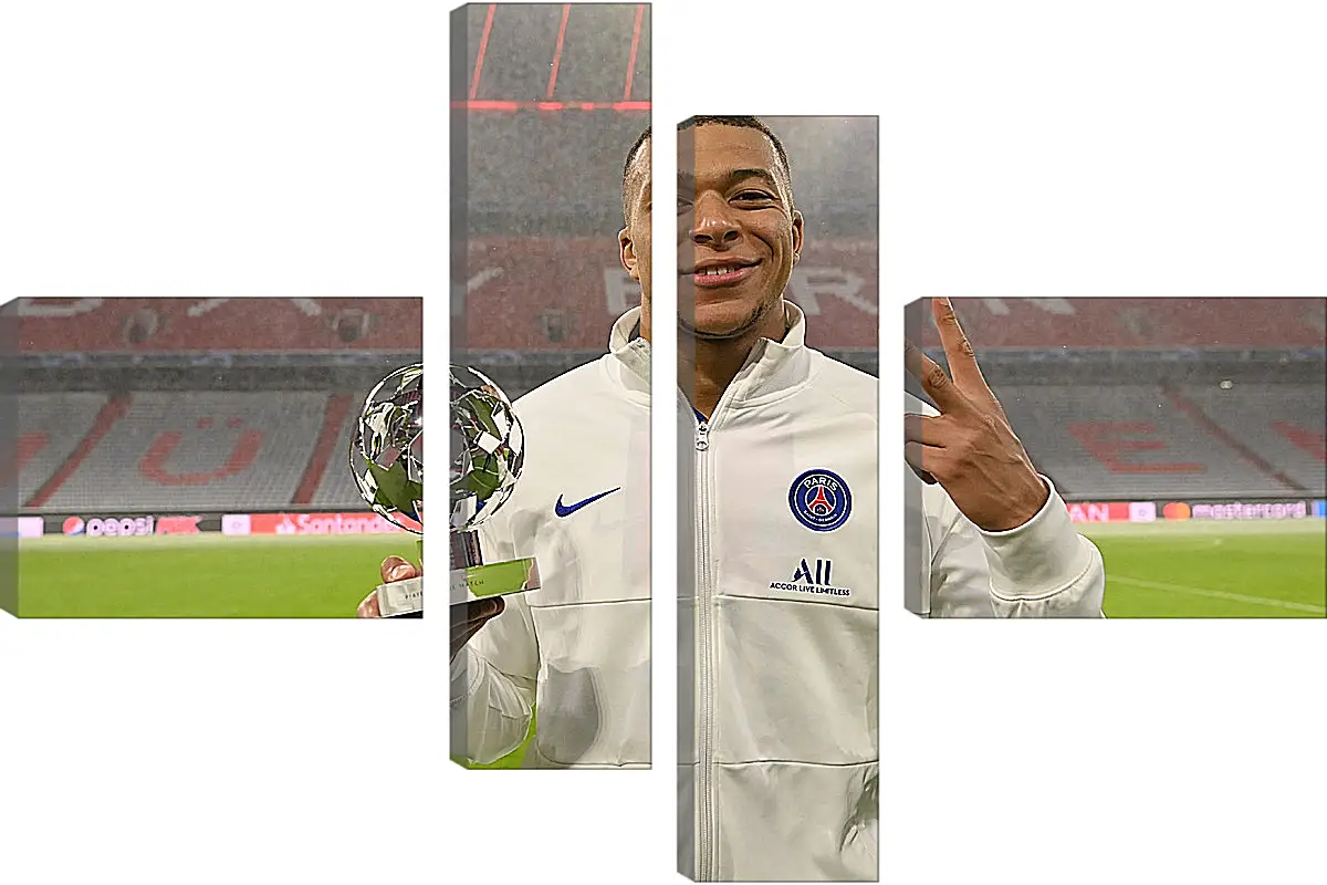 Модульная картина - Килиан Мбаппе. Kylian Mbappé