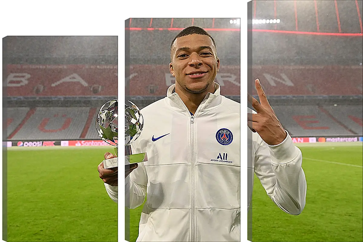 Модульная картина - Килиан Мбаппе. Kylian Mbappé