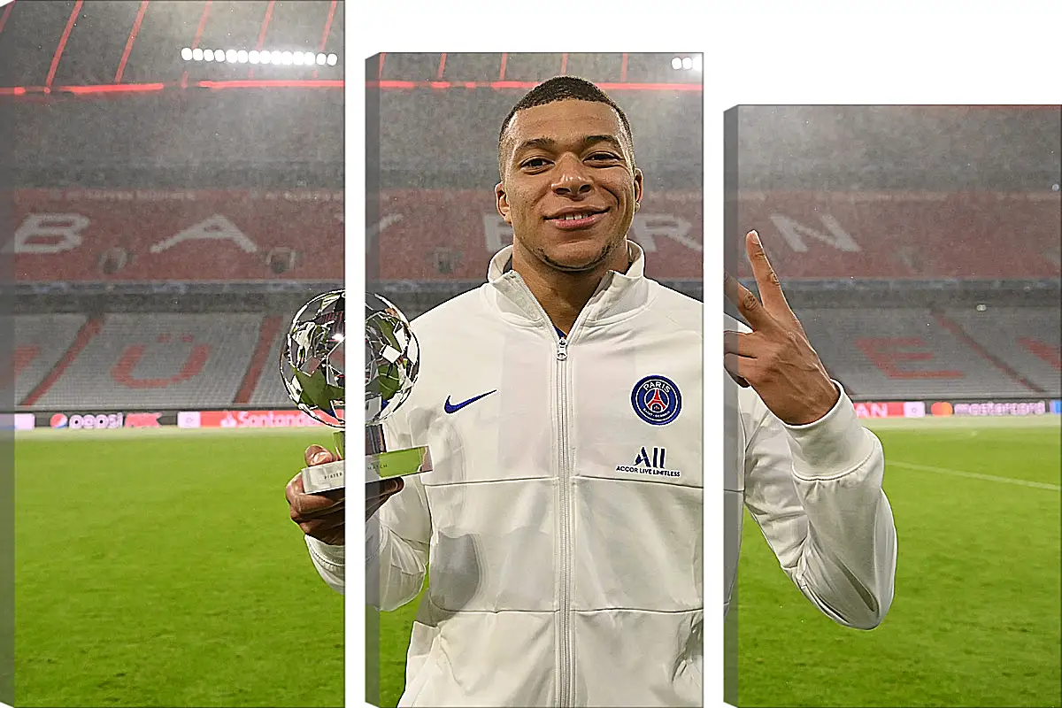 Модульная картина - Килиан Мбаппе. Kylian Mbappé