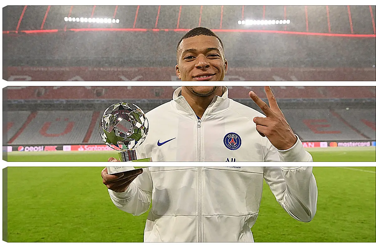 Модульная картина - Килиан Мбаппе. Kylian Mbappé