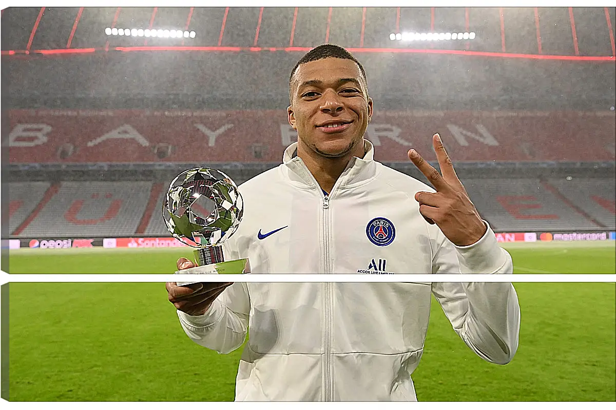 Модульная картина - Килиан Мбаппе. Kylian Mbappé