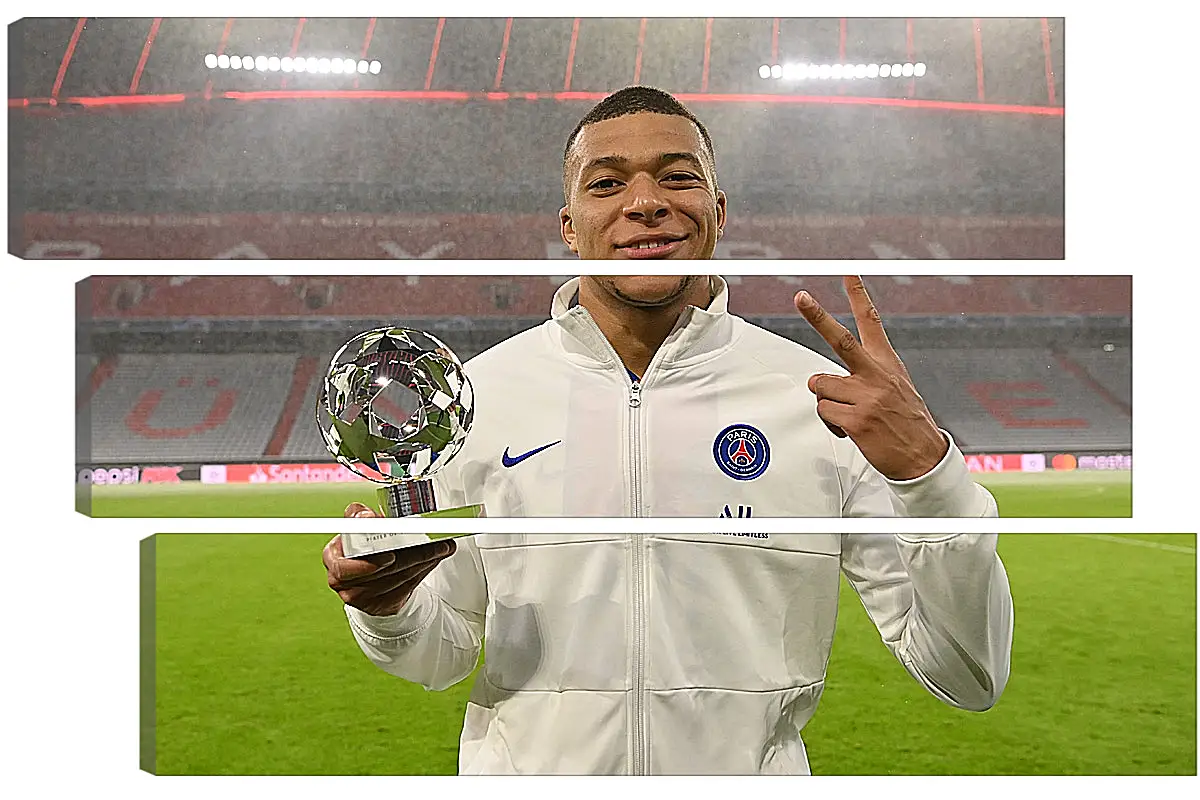 Модульная картина - Килиан Мбаппе. Kylian Mbappé