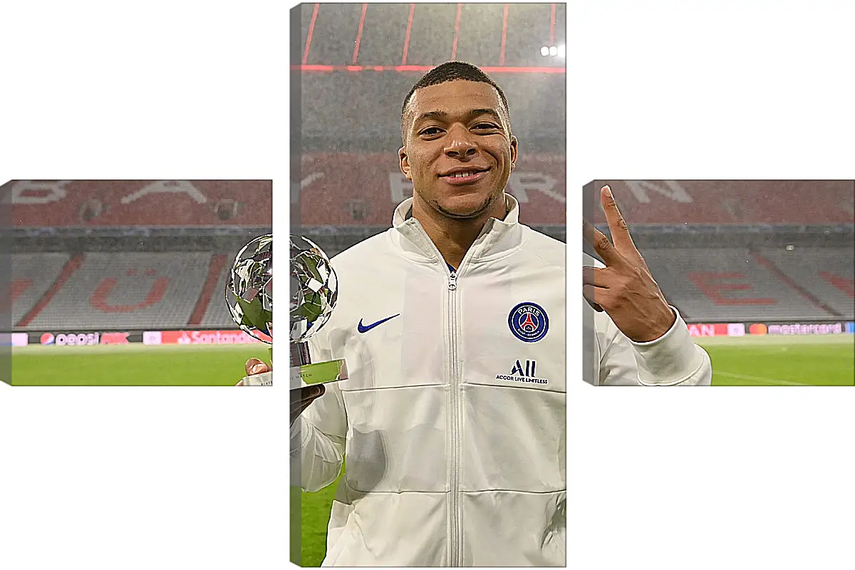 Модульная картина - Килиан Мбаппе. Kylian Mbappé