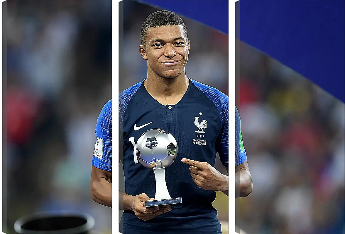 Модульная картина - Килиан Мбаппе. Kylian Mbappé