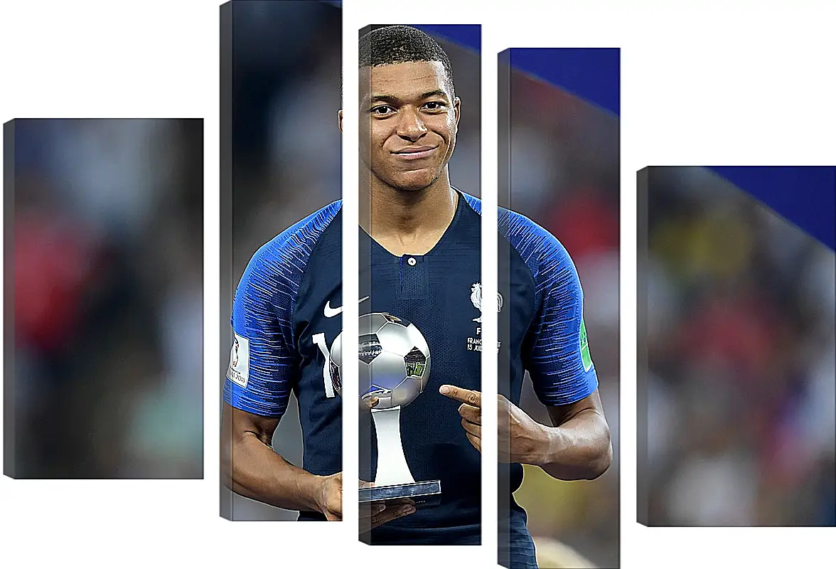 Модульная картина - Килиан Мбаппе. Kylian Mbappé