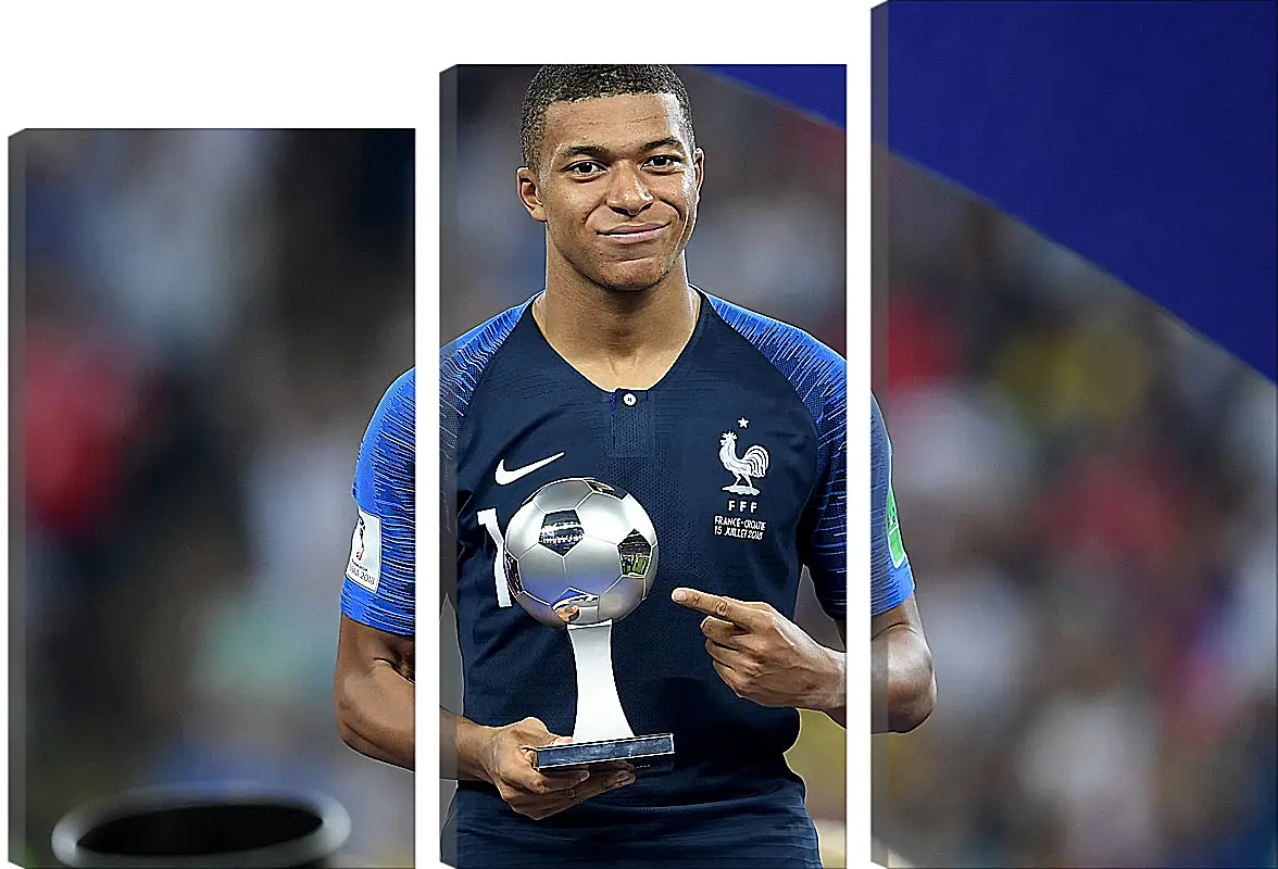 Модульная картина - Килиан Мбаппе. Kylian Mbappé