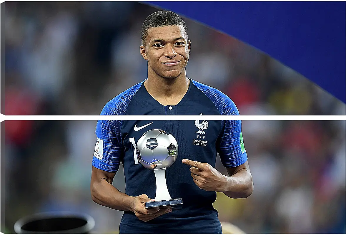 Модульная картина - Килиан Мбаппе. Kylian Mbappé