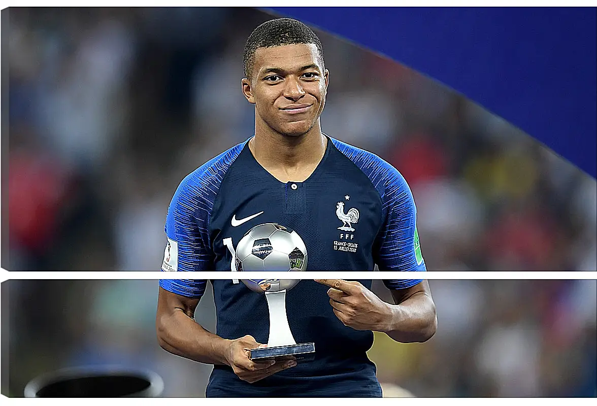 Модульная картина - Килиан Мбаппе. Kylian Mbappé