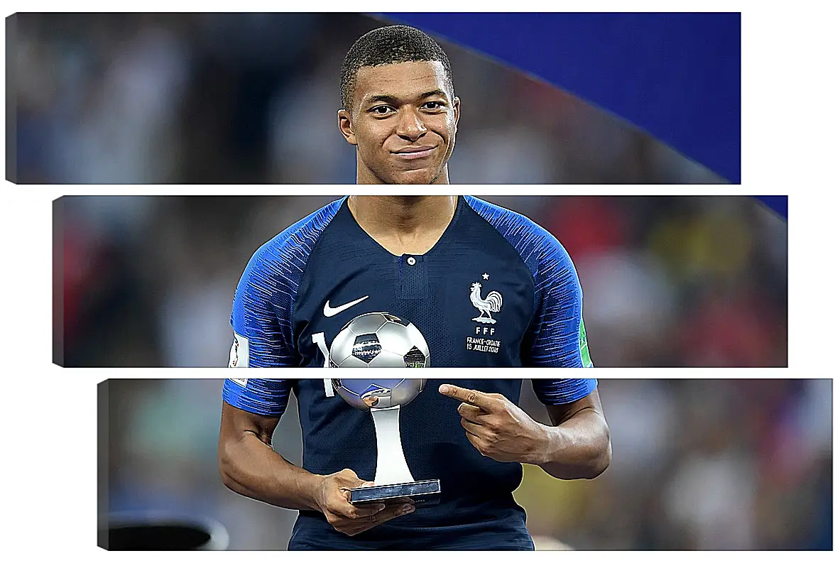 Модульная картина - Килиан Мбаппе. Kylian Mbappé