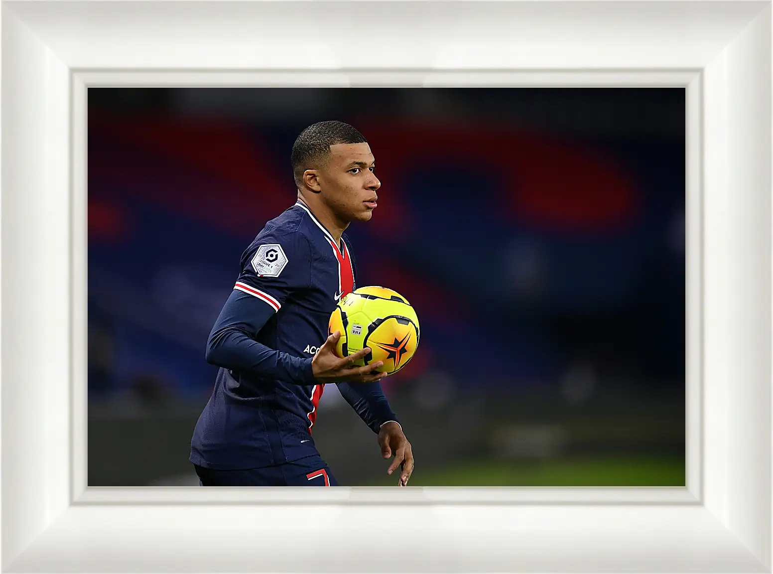 Картина в раме - Килиан Мбаппе. Kylian Mbappé