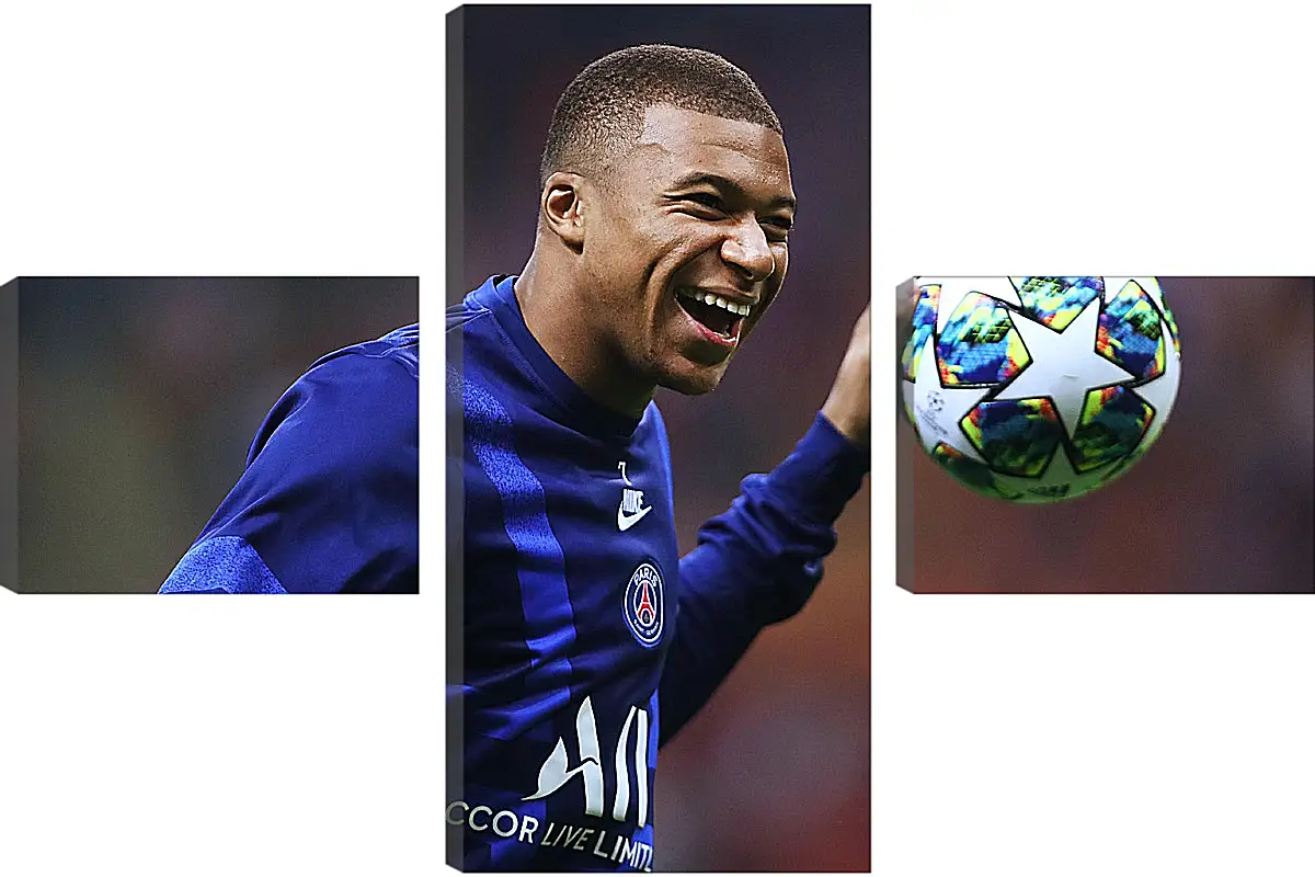 Модульная картина - Килиан Мбаппе. Kylian Mbappé