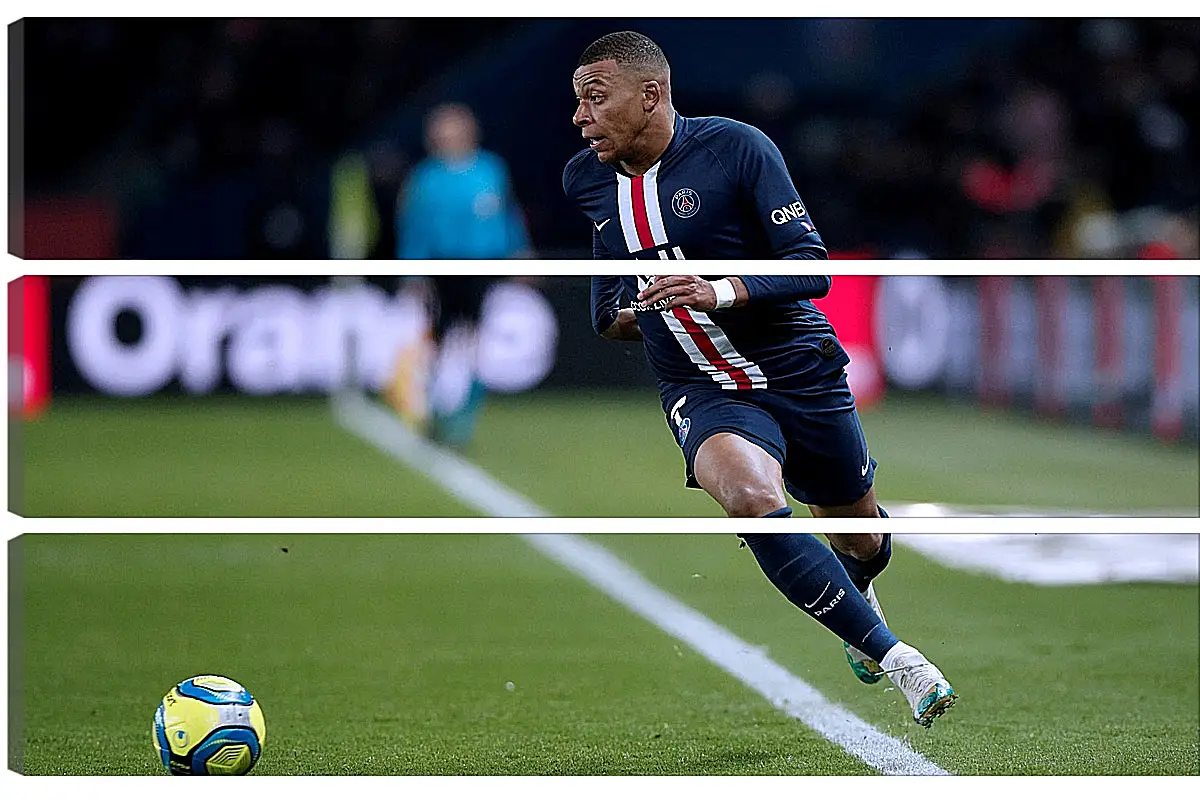 Модульная картина - Килиан Мбаппе. Kylian Mbappé