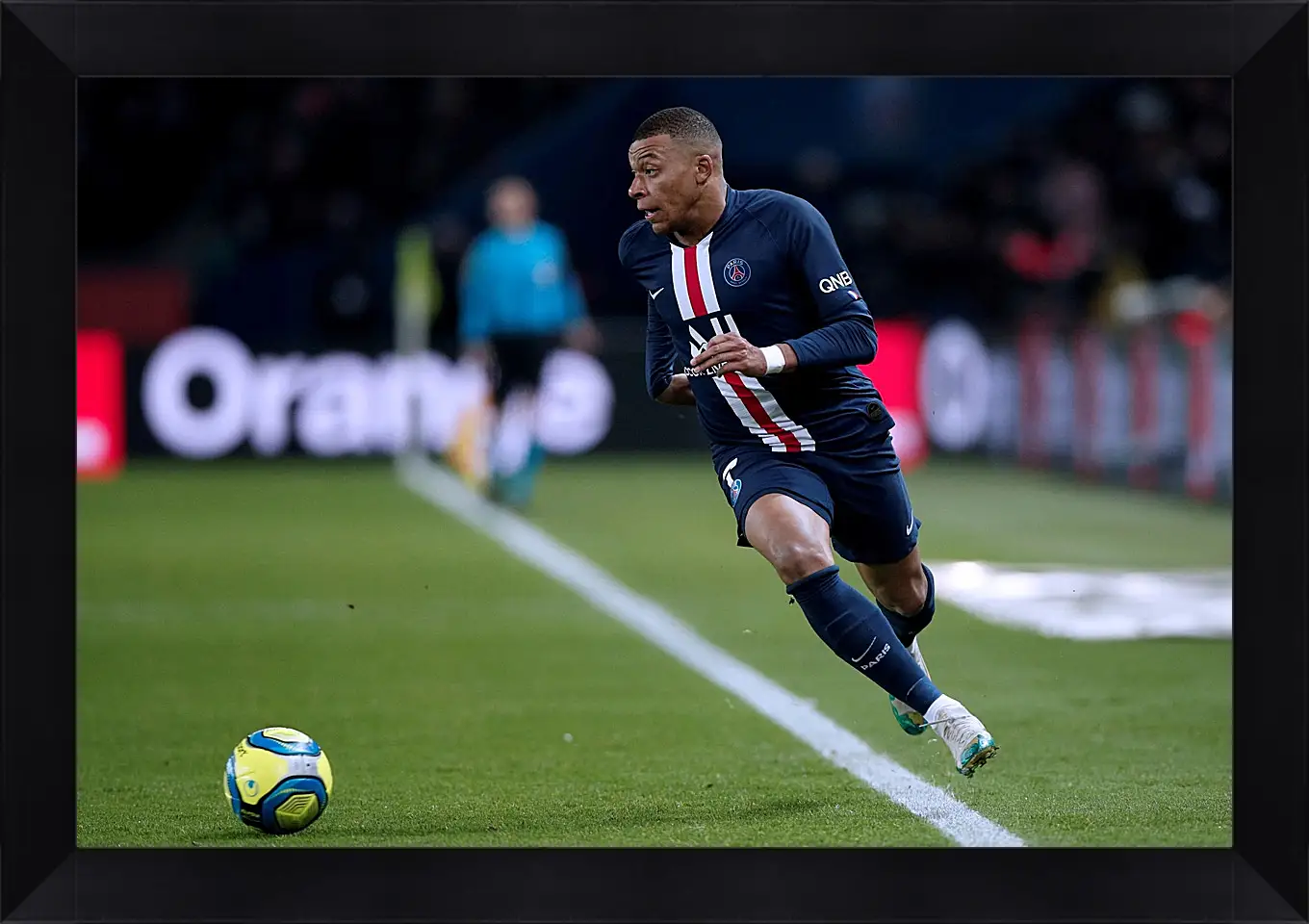 Картина в раме - Килиан Мбаппе. Kylian Mbappé