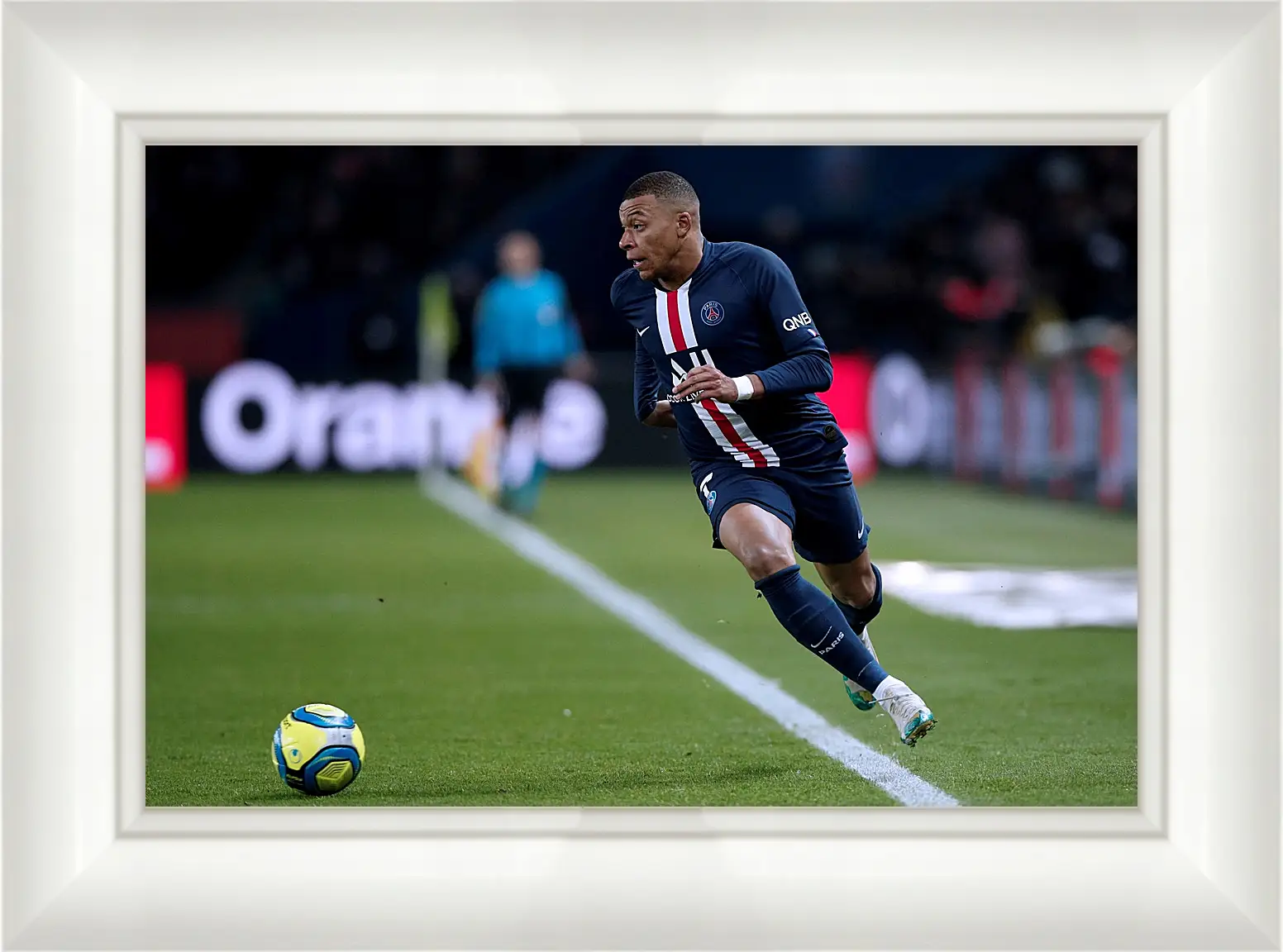 Картина в раме - Килиан Мбаппе. Kylian Mbappé