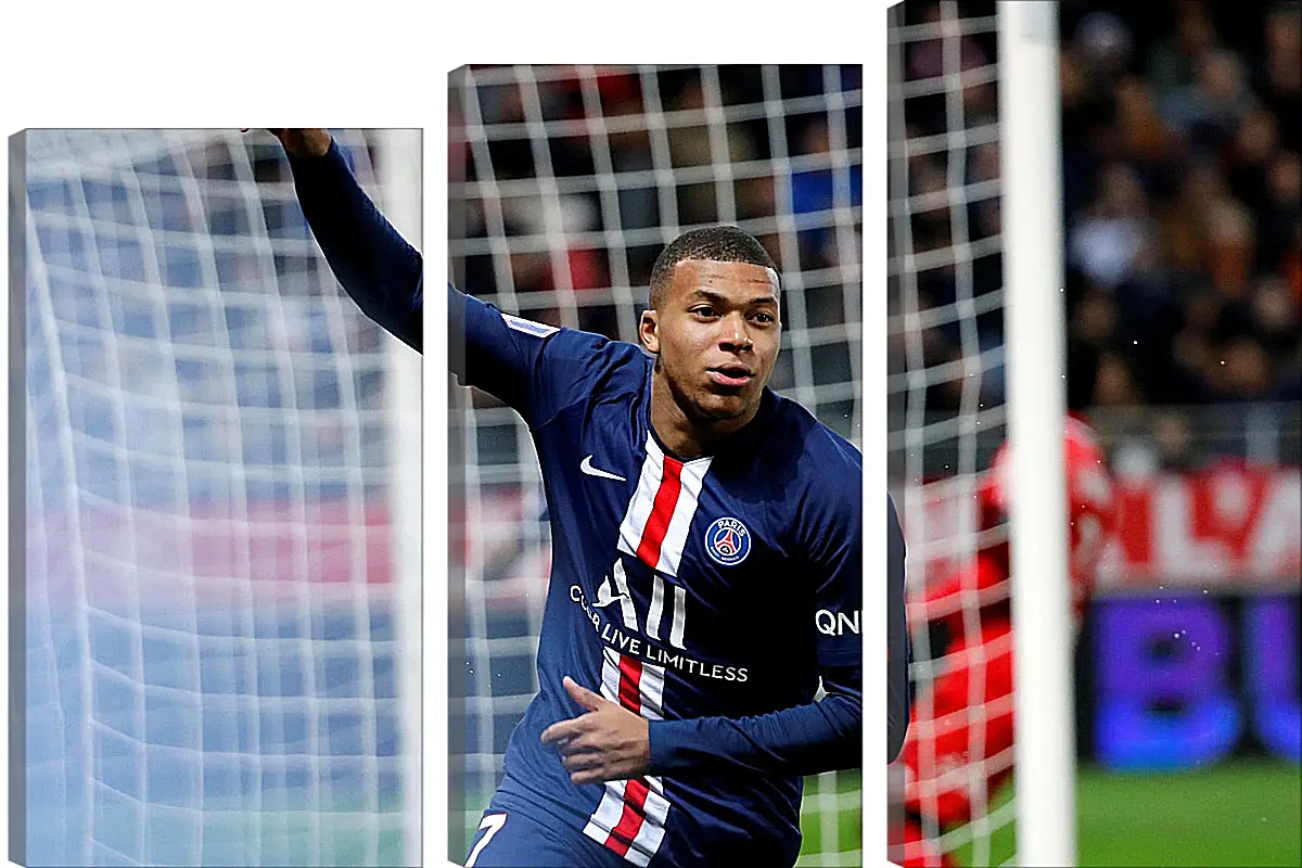 Модульная картина - Килиан Мбаппе. Kylian Mbappé