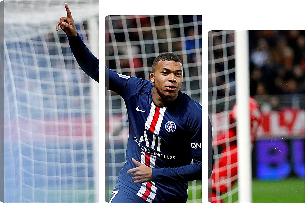 Модульная картина - Килиан Мбаппе. Kylian Mbappé