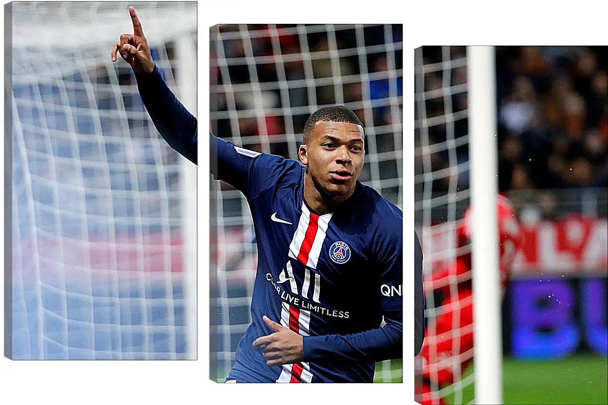 Модульная картина - Килиан Мбаппе. Kylian Mbappé