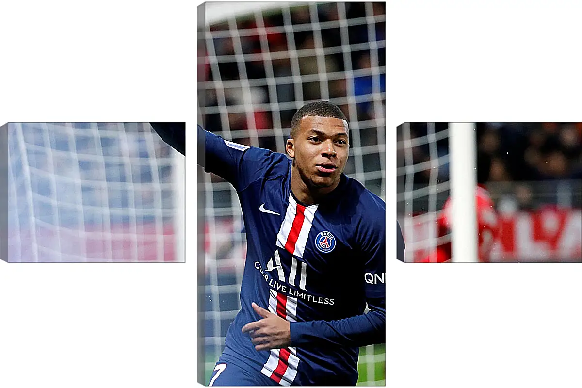 Модульная картина - Килиан Мбаппе. Kylian Mbappé