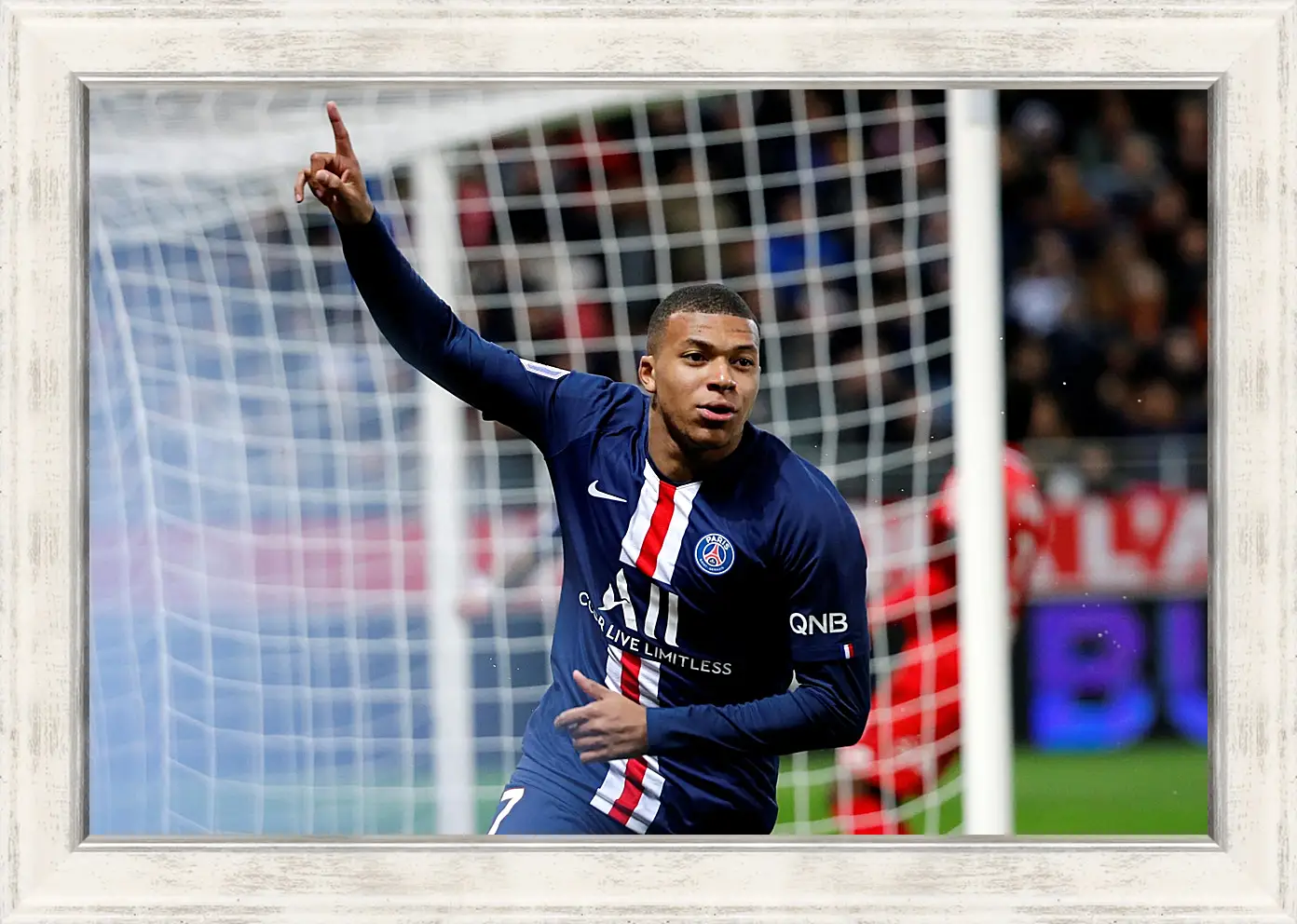 Картина в раме - Килиан Мбаппе. Kylian Mbappé