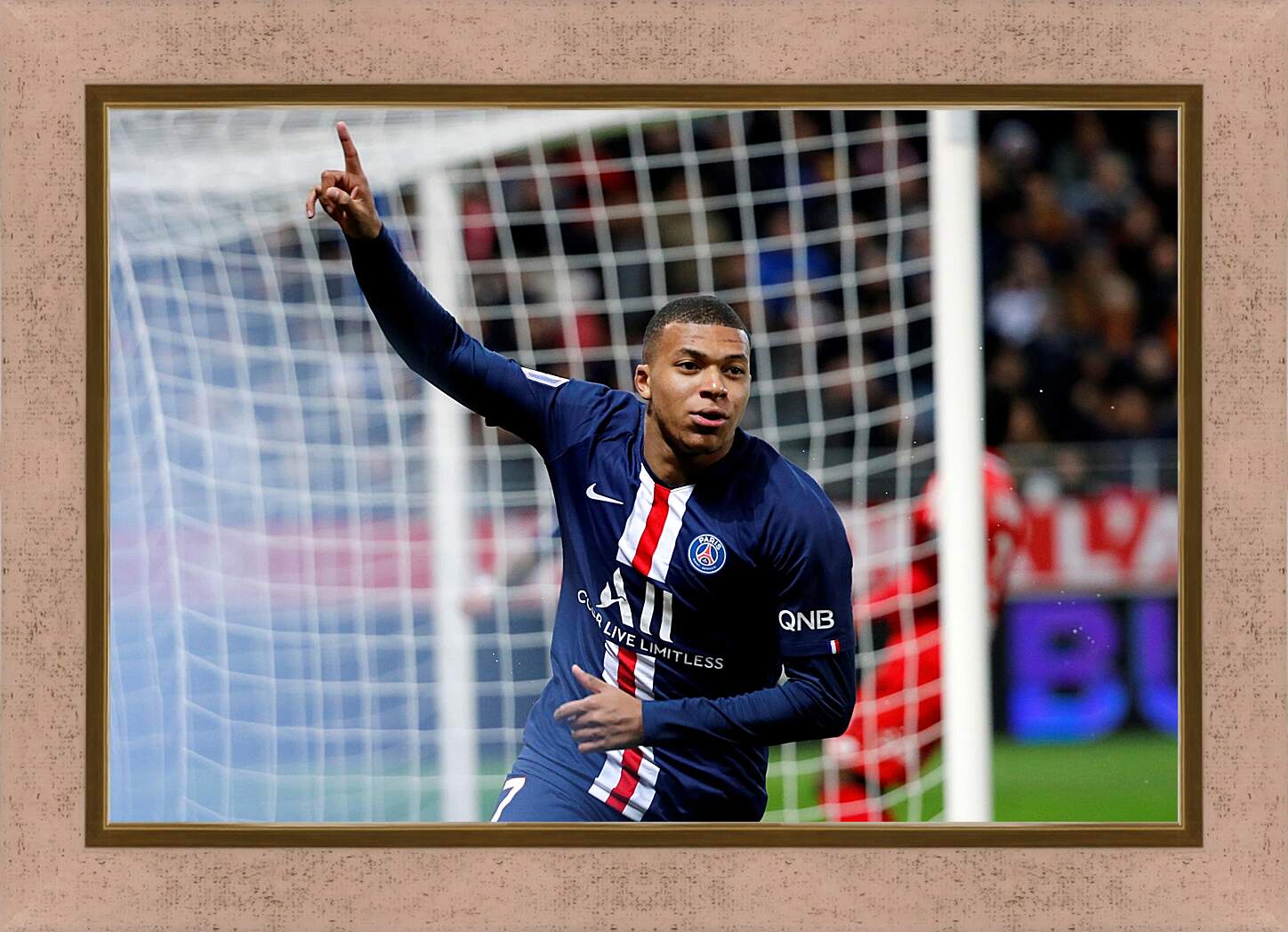 Картина в раме - Килиан Мбаппе. Kylian Mbappé