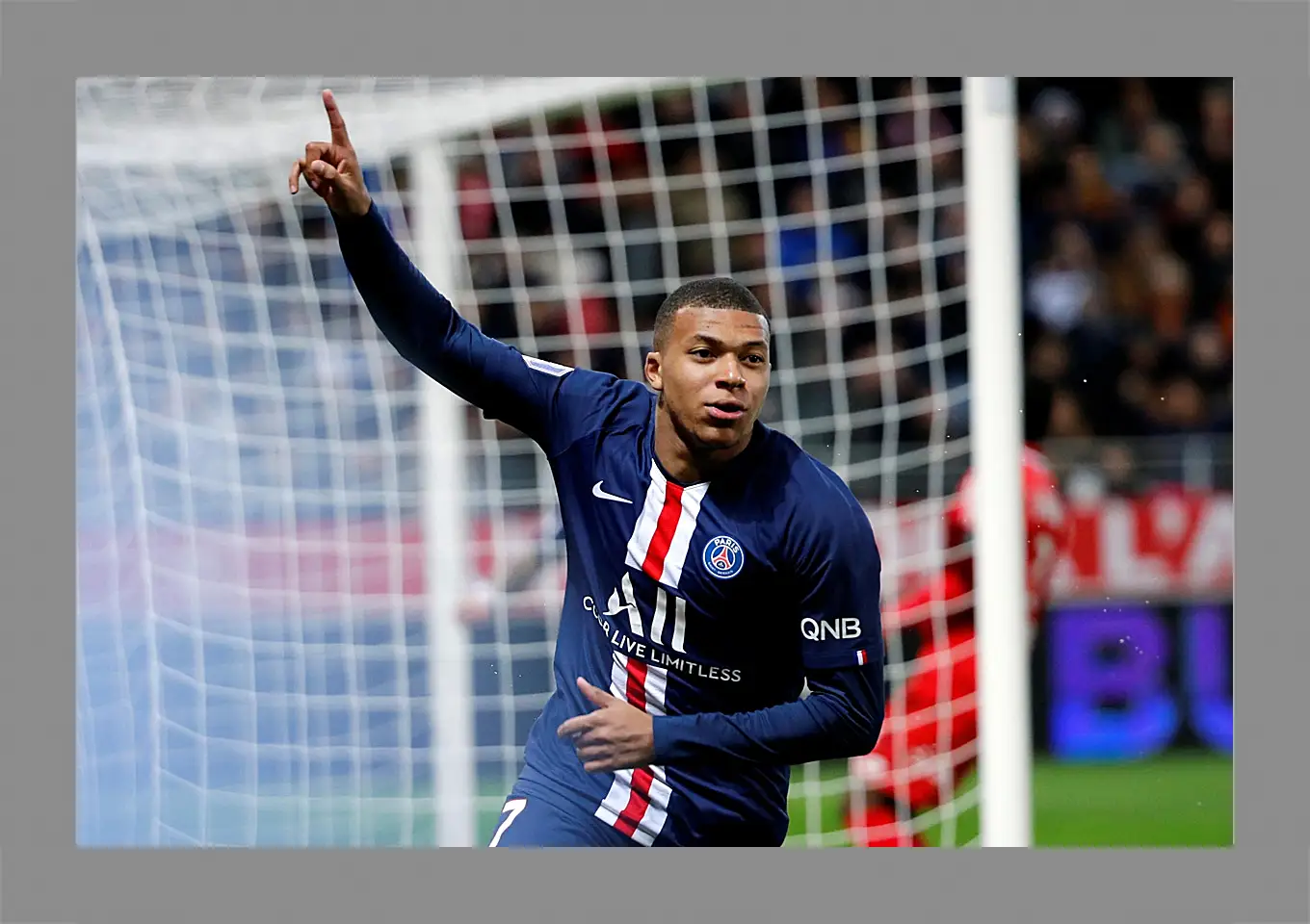 Картина в раме - Килиан Мбаппе. Kylian Mbappé