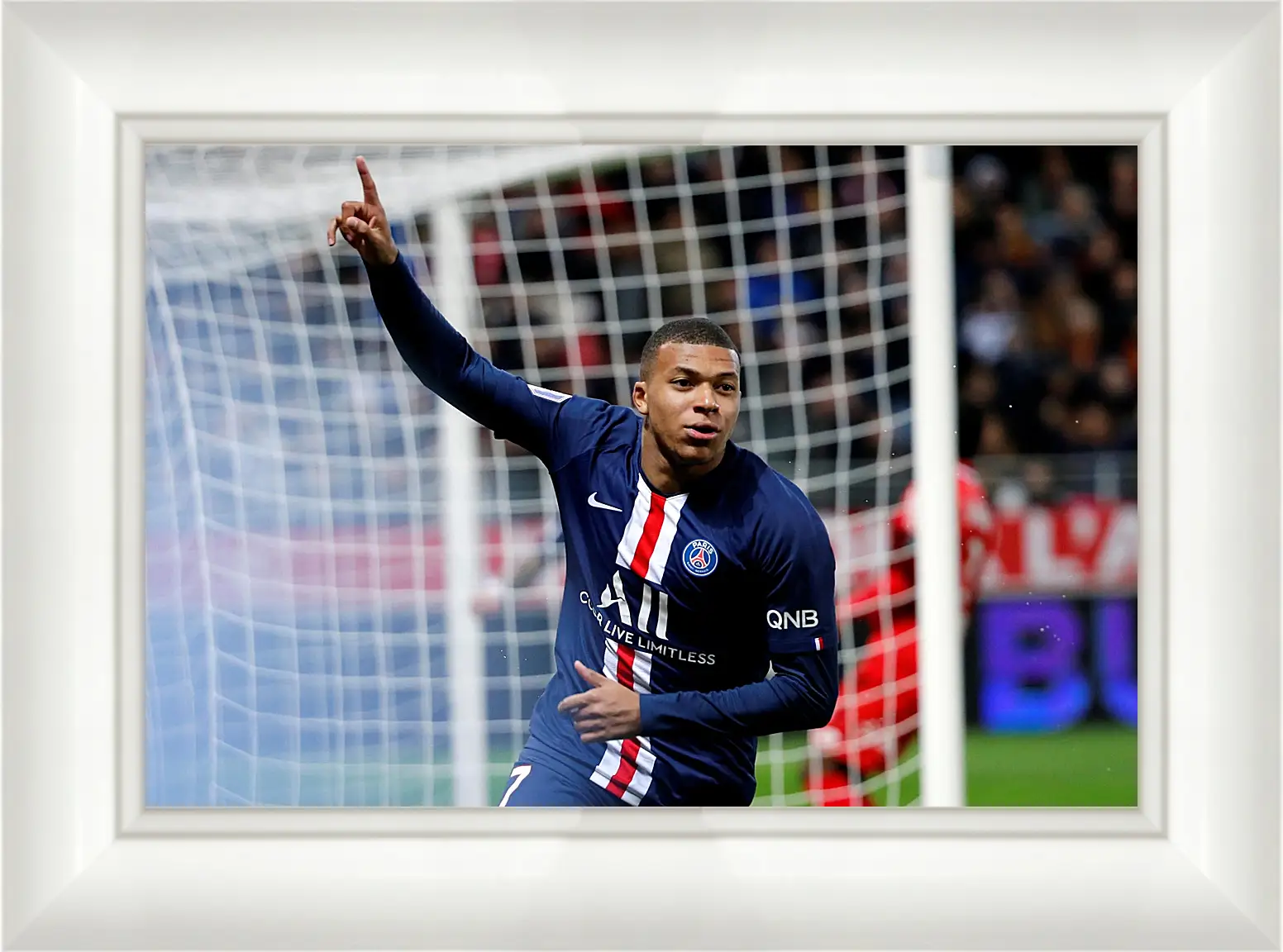 Картина в раме - Килиан Мбаппе. Kylian Mbappé