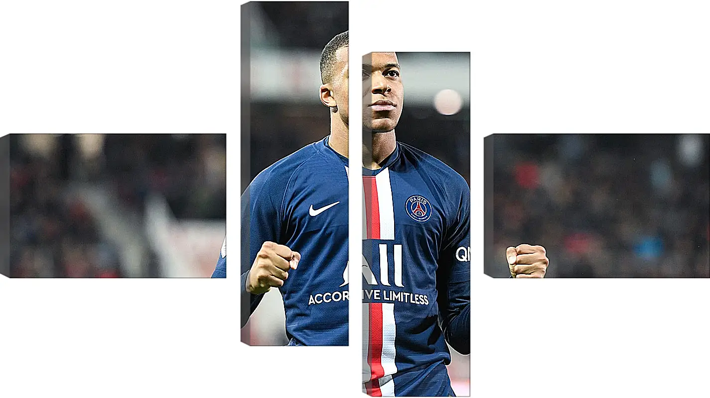 Модульная картина - Килиан Мбаппе. Kylian Mbappé