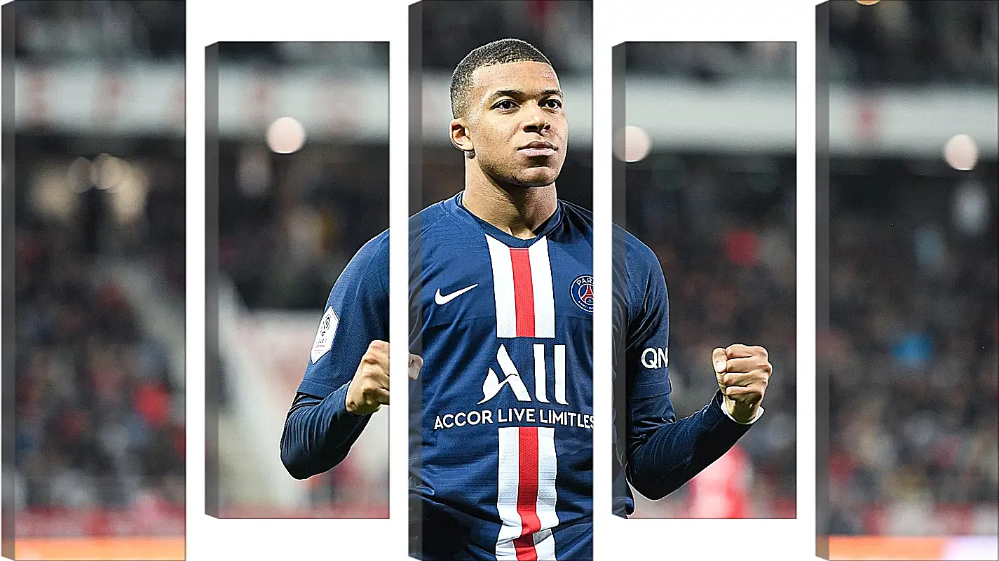 Модульная картина - Килиан Мбаппе. Kylian Mbappé