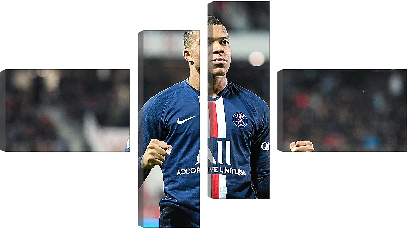 Модульная картина - Килиан Мбаппе. Kylian Mbappé