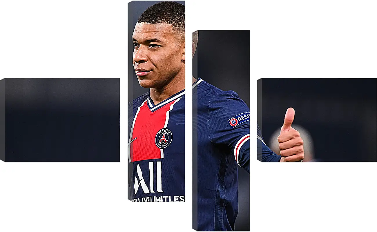 Модульная картина - Килиан Мбаппе. Kylian Mbappé