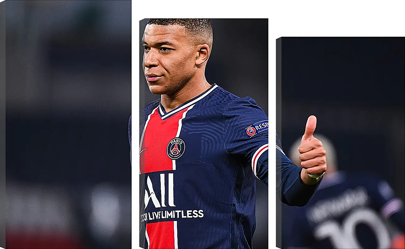 Модульная картина - Килиан Мбаппе. Kylian Mbappé