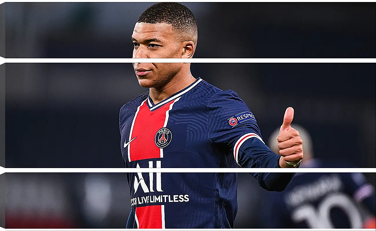 Модульная картина - Килиан Мбаппе. Kylian Mbappé