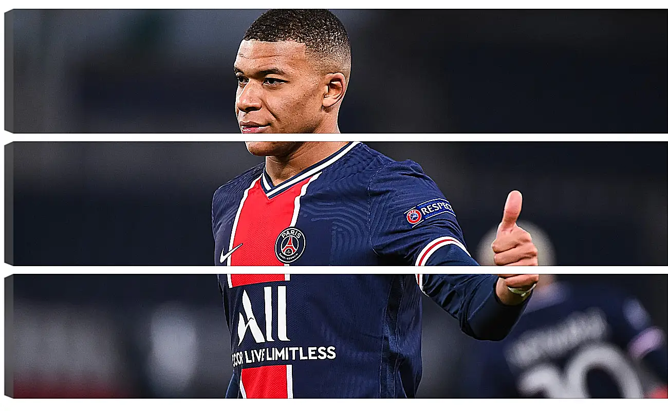 Модульная картина - Килиан Мбаппе. Kylian Mbappé