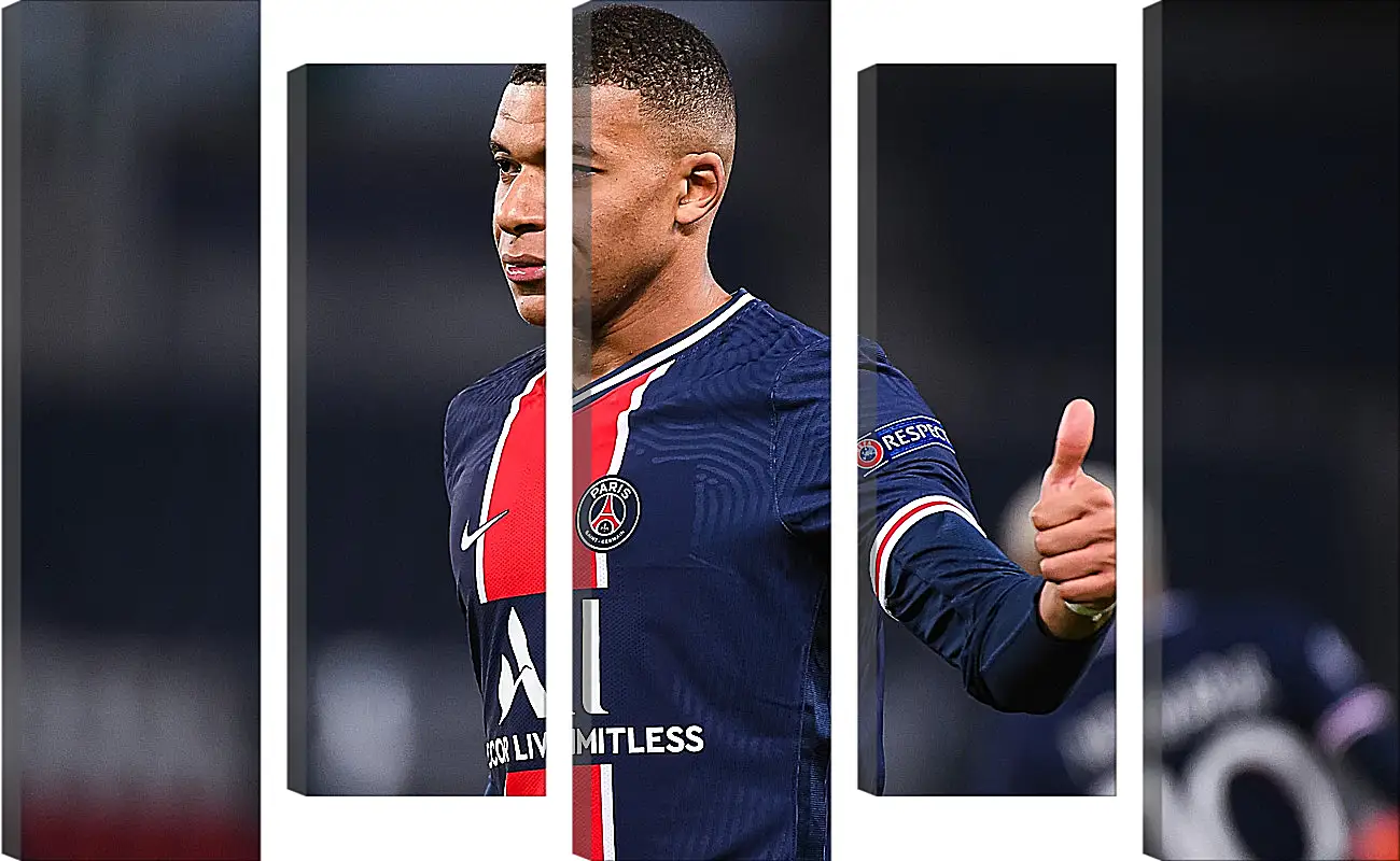 Модульная картина - Килиан Мбаппе. Kylian Mbappé