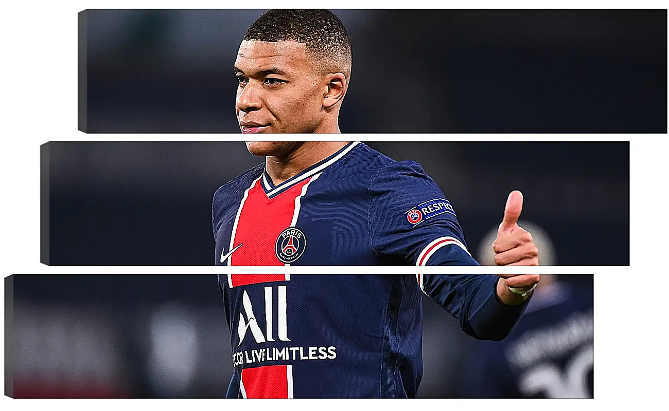 Модульная картина - Килиан Мбаппе. Kylian Mbappé