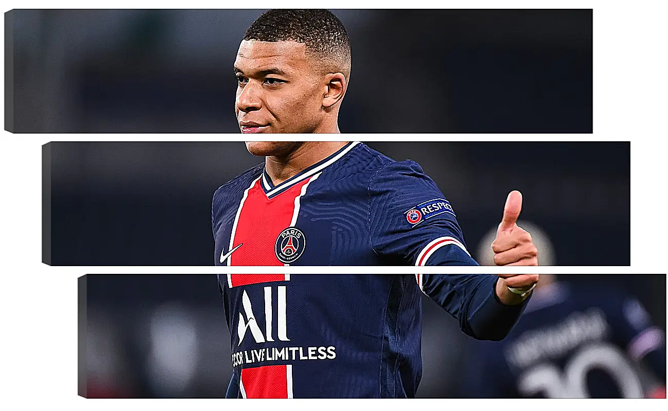 Модульная картина - Килиан Мбаппе. Kylian Mbappé