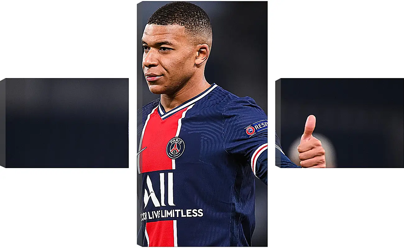 Модульная картина - Килиан Мбаппе. Kylian Mbappé