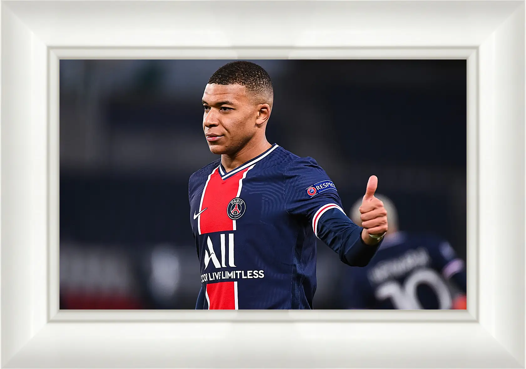 Картина в раме - Килиан Мбаппе. Kylian Mbappé