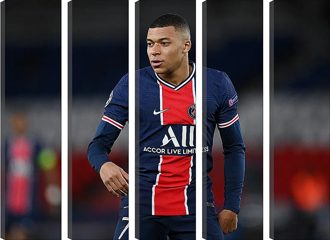 Модульная картина - Килиан Мбаппе. Kylian Mbappé