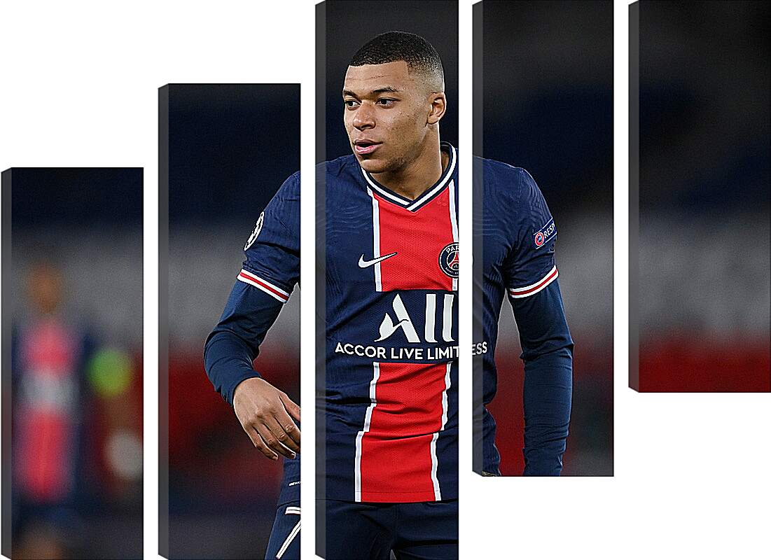 Модульная картина - Килиан Мбаппе. Kylian Mbappé