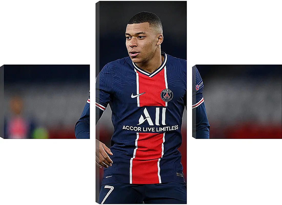 Модульная картина - Килиан Мбаппе. Kylian Mbappé