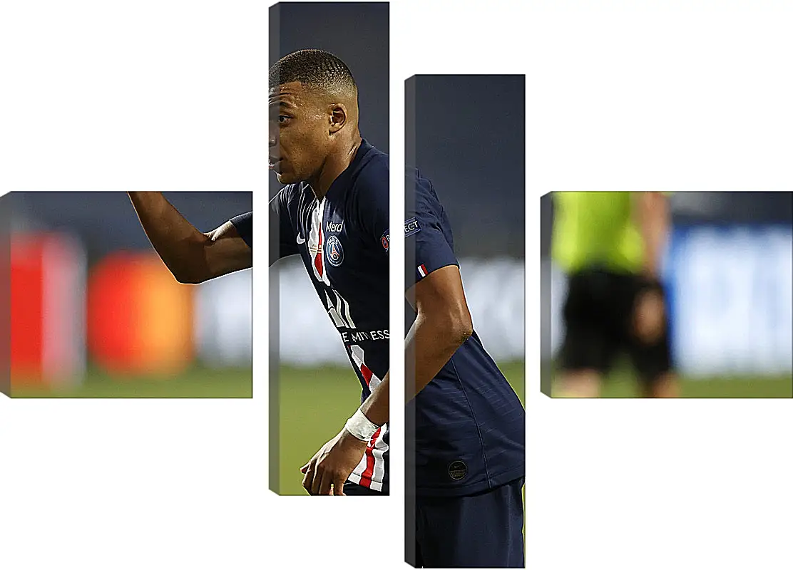 Модульная картина - Килиан Мбаппе. Kylian Mbappé